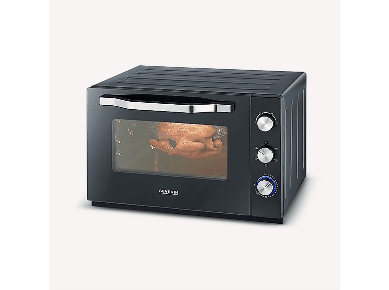 Horno de sobremesa - Severin TO 2073, 2200 W, 60 l, negro