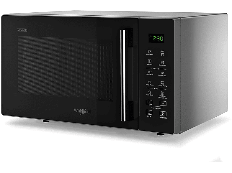 Microondas - Whirlpool MWP254SB, 1 kW, 25 l, Black
