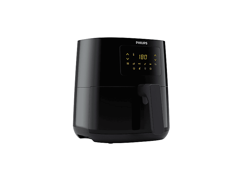 Freidora sin aceite - Philips HD9252/90 AIRFRYER DIGITAL RAPID AIR 1400W, 4,1 l, Negro