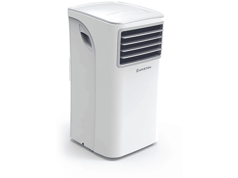 Aire acondicionado portátil - Ariston Mobis 9, 9000 fg/h, 1 velocidades, 20 m², 63 dB(A), Blanco