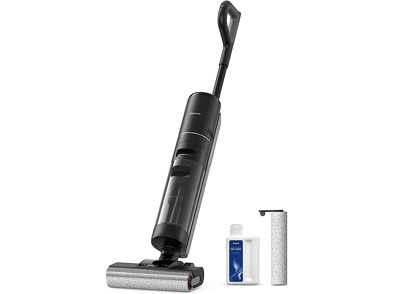 Aspirador escoba - Dreame H12 PRO WET AND DRY VACUUM, 14,4 V, Potencia de succión 300 W, Depósito 700 ml, Negro