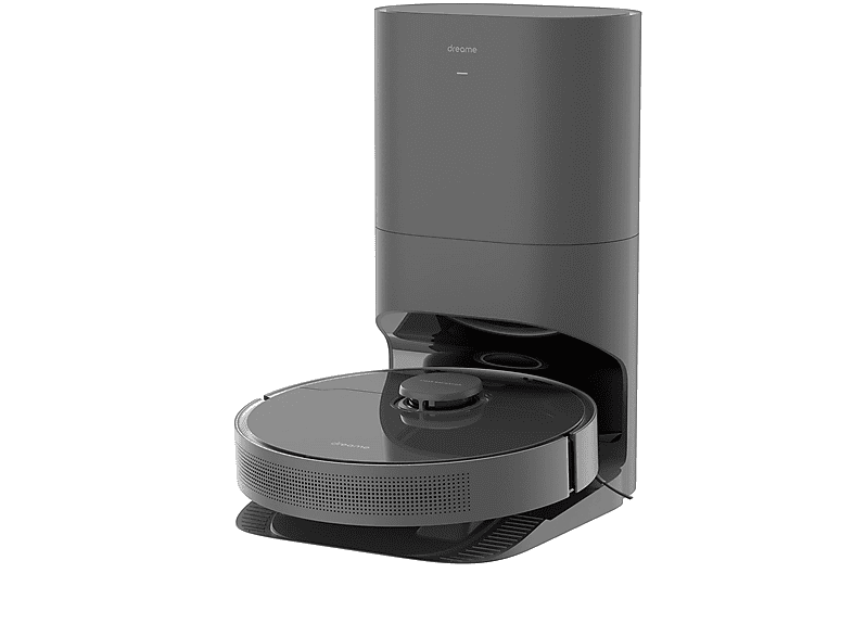 Robot aspirador - Dreame D10s Plus, 46 W, Potencia de succión 5000 kPa, Depósito 0,4 l, Autonomía 150 min, Negro