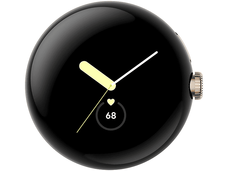 Smartwatch - Google Pixel Watch, S/L, Acero inoxidable, Gold