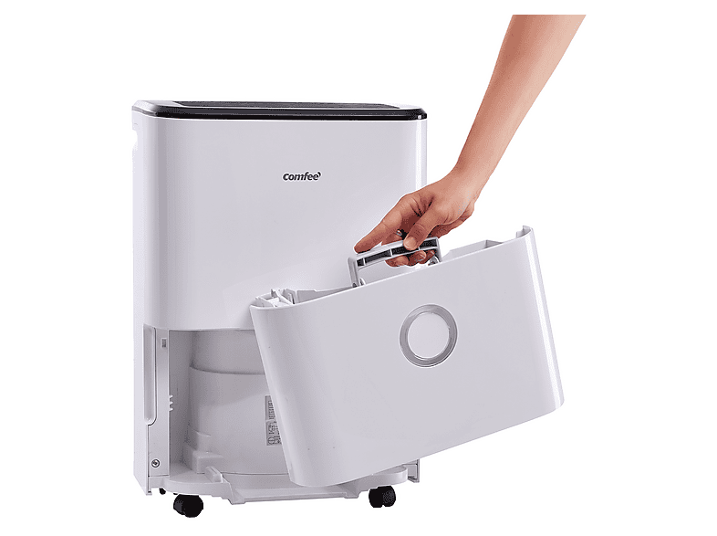 Deshumidificador - Comfee 10000651, 3 l, 100 m³, Blanco