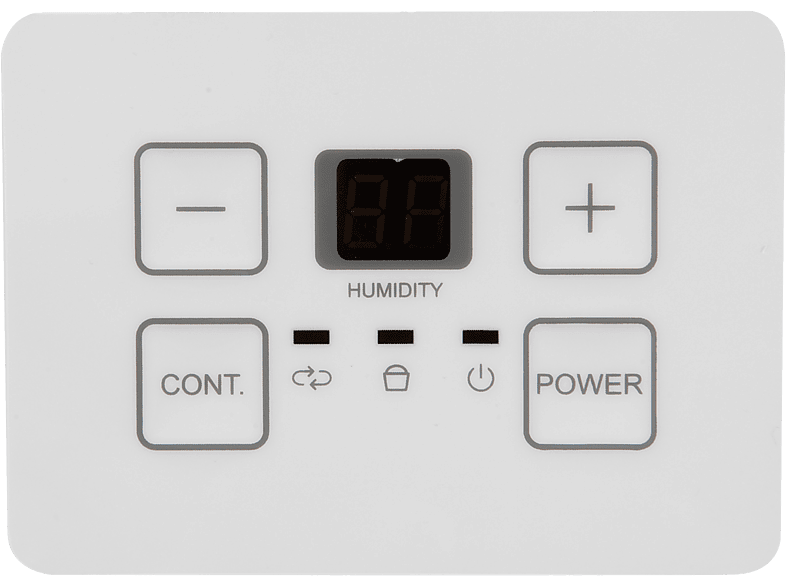 Deshumidificador - Comfee 10000628, 10 l, 16 m², Blanco