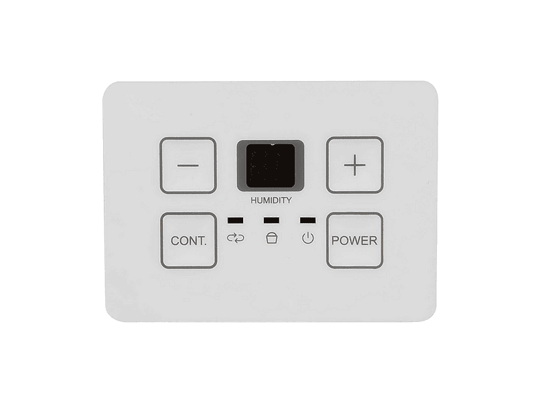 Deshumidificador - Comfee 10000628, 10 l, 16 m², Blanco