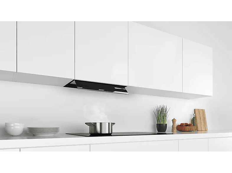 campana grupo filtrante - Bosch DBB67AM60, 3 velocidades, 460 m³/h, 597 mm, Inox
