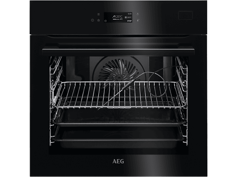 Horno multifunción - AEG BSE782380B, Integrable, 70 l, 59,5 cm, Negro