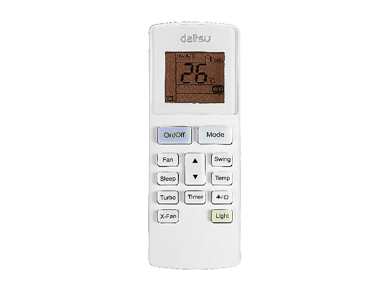 Split 1x1 - Daitsu DSM-912KDB UE18, 2,149 fg/h, Función Inverter, Blanco