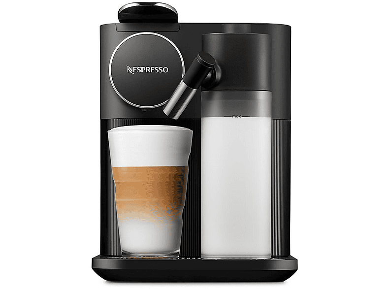 Cafetera de cápsulas - Delonghi EN640.B - GRAN LATTISSIMA, 19 bar, 500 ml, 1400 W, Negro