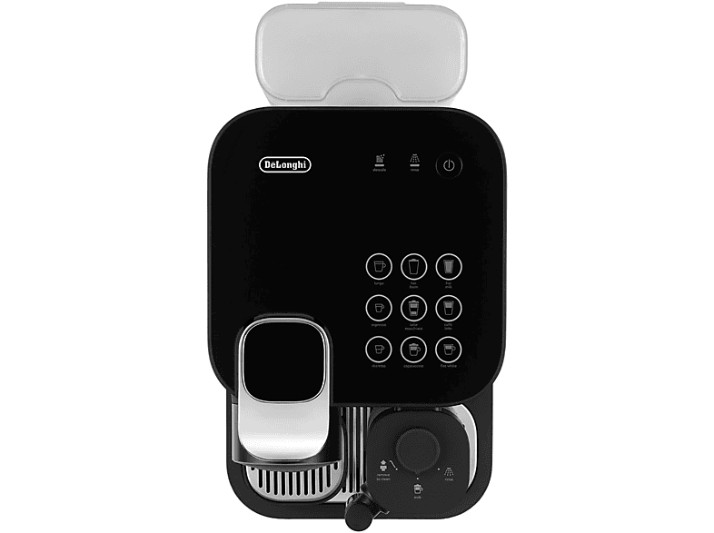 Cafetera de cápsulas - Delonghi EN640.B - GRAN LATTISSIMA, 19 bar, 500 ml, 1400 W, Negro