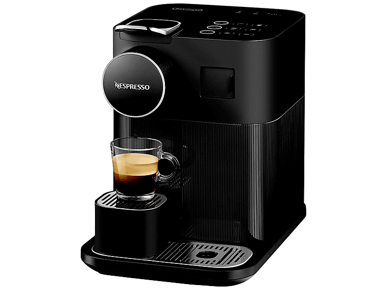 Cafetera de cápsulas - Delonghi EN640.B - GRAN LATTISSIMA, 19 bar, 500 ml, 1400 W, Negro