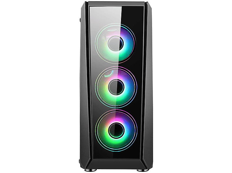 PC Gaming - PC Racing INTEL I5 ORDENADOR SOBREMESA, Intel® Core™ i5 10400F, 16 GB RAM, 1 TB SSD, GeForce RTX™ 3050, Windows 11 Pro, Negro