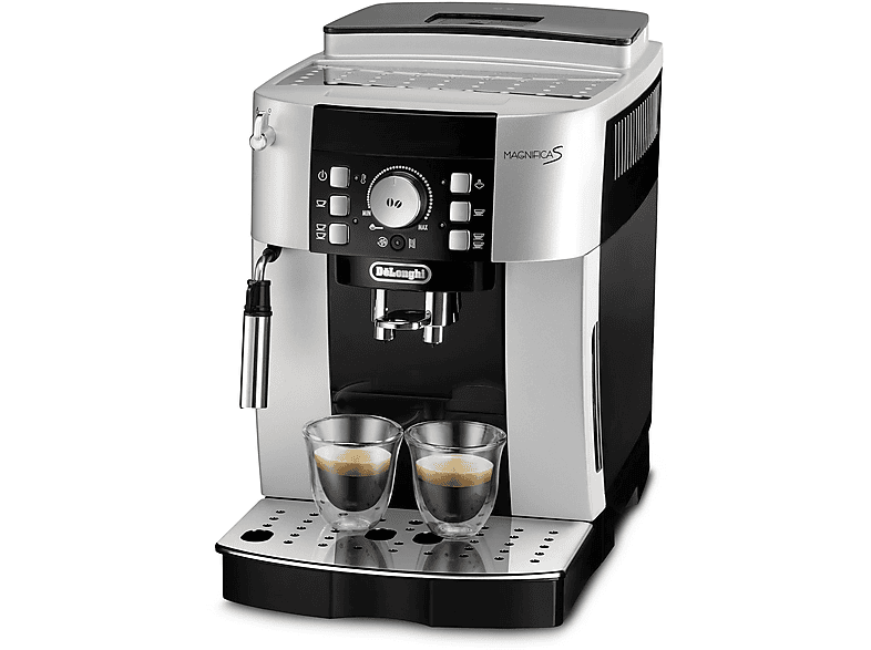 Cafetera express - Delonghi ECAM 21.116.SB, 15 bar, 1450 W, 2 tazas, Negro