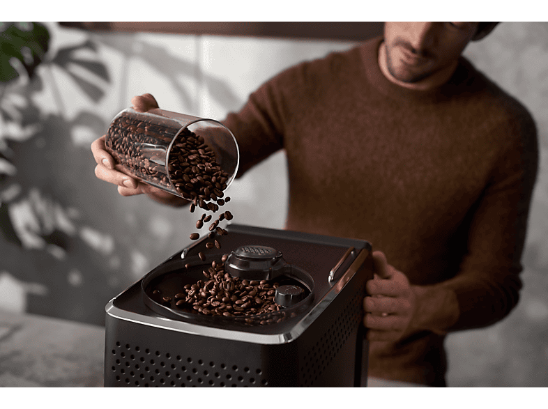 Cafetera Express - Saeco GranAroma, 15 bar, 1500 W, 0,6 l, 2 tazas, Negro