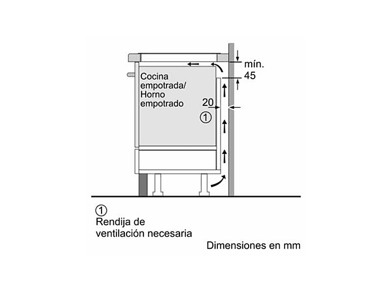 Encimera inducción - Siemens EU63KBJB5E, 3 zonas, 592 mm, Negro