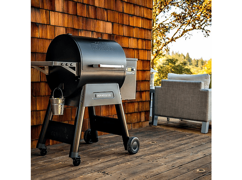Barbacoa eléctrica - Traeger IRONWOOD D2 - 650, 220 V, negro