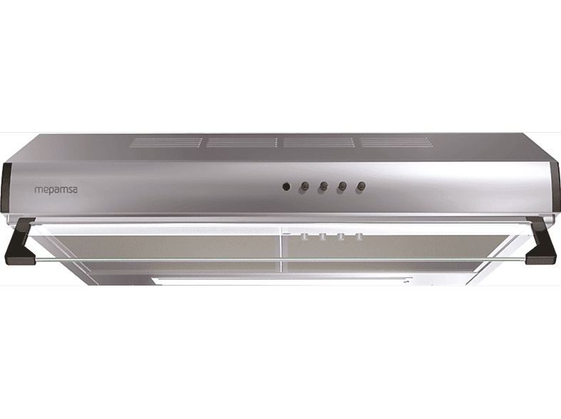 Campana convencional - Mepamsa 110.0150.995 Modena 60, 3 Velocidades, 400 m³/h, 60 cm, Inox