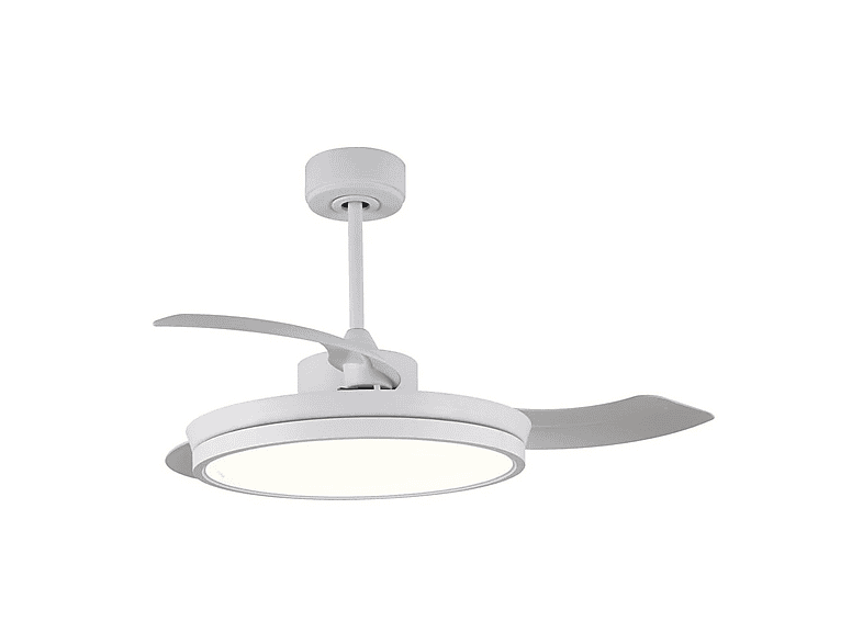 Ventilador de techo - Wonderlamp BRANDO, 1 W, 6 velocidades, Blanco