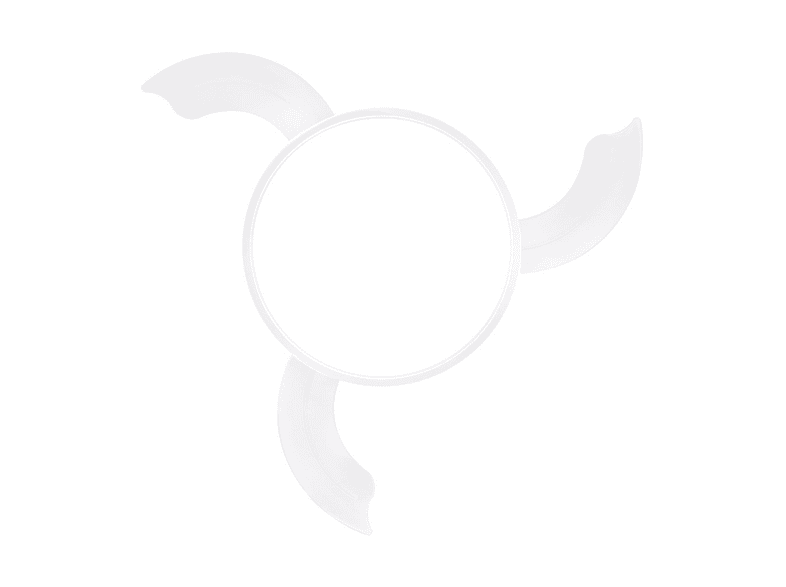 Ventilador de techo - Wonderlamp BRANDO, 1 W, 6 velocidades, Blanco