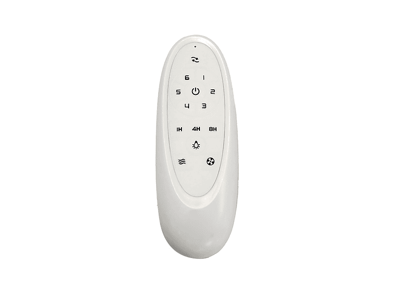 Ventilador de techo - Wonderlamp BRANDO, 1 W, 6 velocidades, Blanco