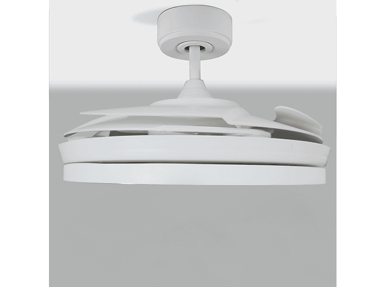 Ventilador de techo - Wonderlamp BRANDO, 1 W, 6 velocidades, Blanco