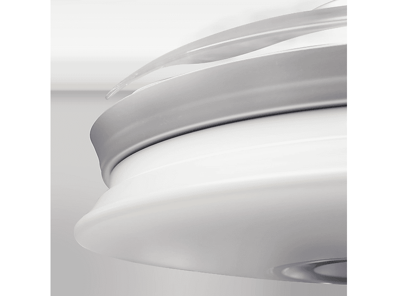 Ventilador de techo - Wonderlamp COSMO, 18 W, 6 velocidades, Plata