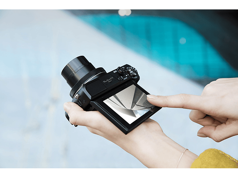 Cámara digital - Canon PowerShot G7X Mark II compacta, 20,1 megapixel, (1920, 1080), Black