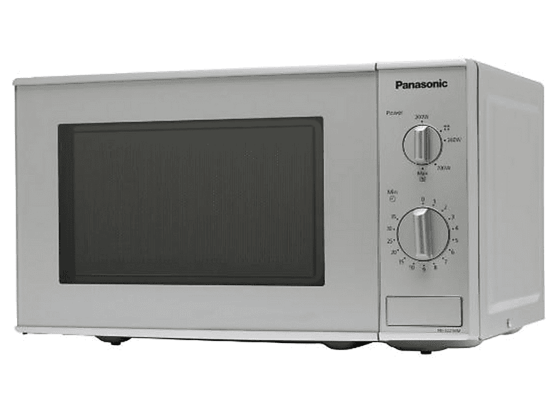 Microondas libre instalación - Panasonic NN-E221MMEPG, 800 W, 5 potencia, 20 l, Gris