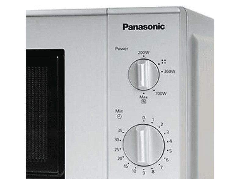 Microondas libre instalación - Panasonic NN-E221MMEPG, 800 W, 5 potencia, 20 l, Gris