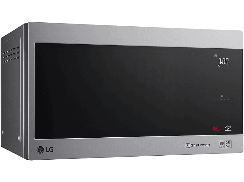 Microondas - LG MS2595CIS, 1000 W, 5 potencia, 25 l, Inox