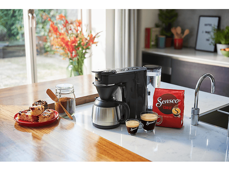 Cafetera de cápsulas - Philips HD6592/64, 1 bar, 1450 W, Inox
