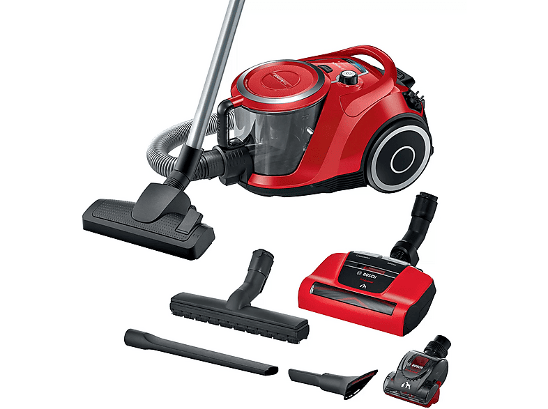Aspirador con bolsa - Bosch AKLBB1112481934, 750 W, Depósito 2,4 l, Negro