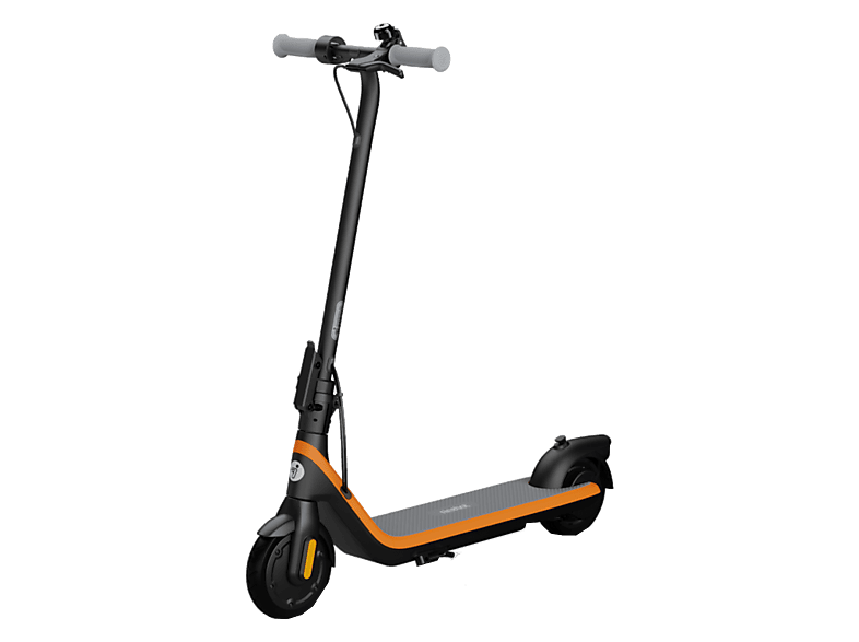 Patinete eléctrico - Segway-Ninebot Kickscooter C2 E, Pot. máx. 150 W, Carga máx. 50 kg, 11 km autonomía, 360 mAh, Negro y Naranja