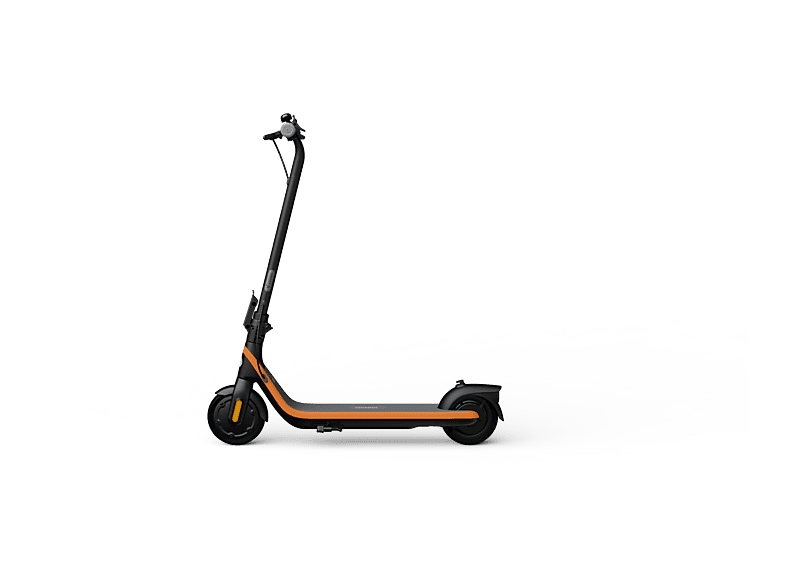 Patinete eléctrico - Segway-Ninebot Kickscooter C2 E, Pot. máx. 150 W, Carga máx. 50 kg, 11 km autonomía, 360 mAh, Negro y Naranja