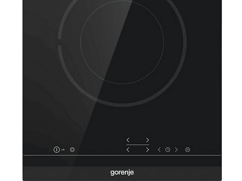 Placa de vitrocerámica - Gorenje ECT322BCSC, 2 zonas, 300 mm, Negro