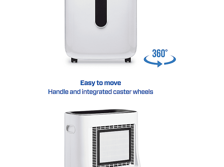 Deshumidificador - Clean Air Optima CA-706 Smart, 6,5 l, 70 m², Blanco