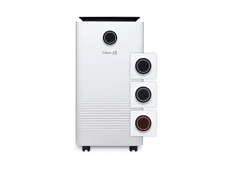 Deshumidificador - Clean Air Optima CA-704 Smart, 3 l, 40 m², Blanco