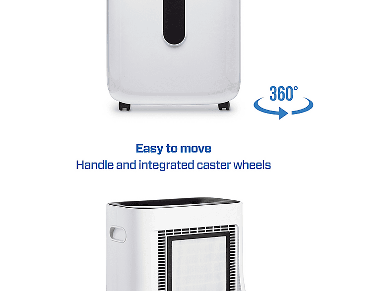 Deshumidificador - Clean Air Optima CA-705 smart, 6,5 l, 50 m², Blanco