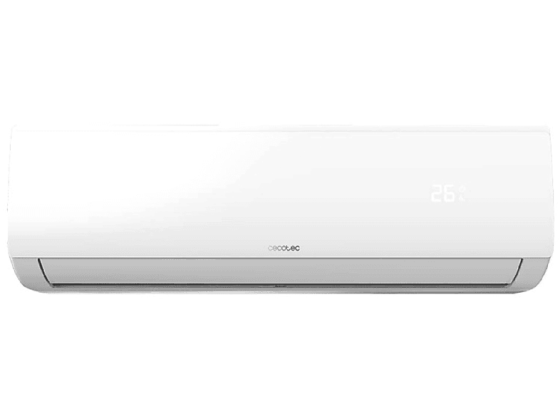 Split 1x1 - Cecotec 8185 AIRCLIMA 12000 SMARTFRESH CONNECTED, 12000 fg/h, Función Inverter, Blanco