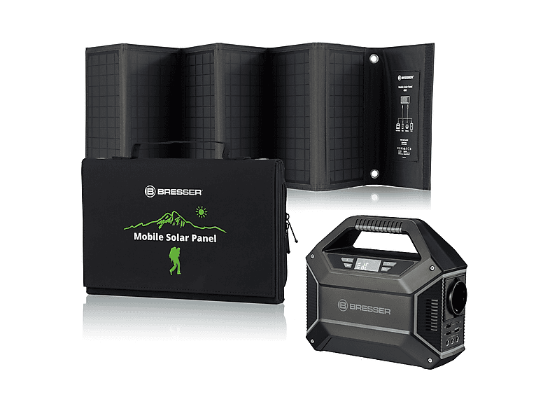 Generador de energía - Bresser KIT Bat + P.S, 155 W