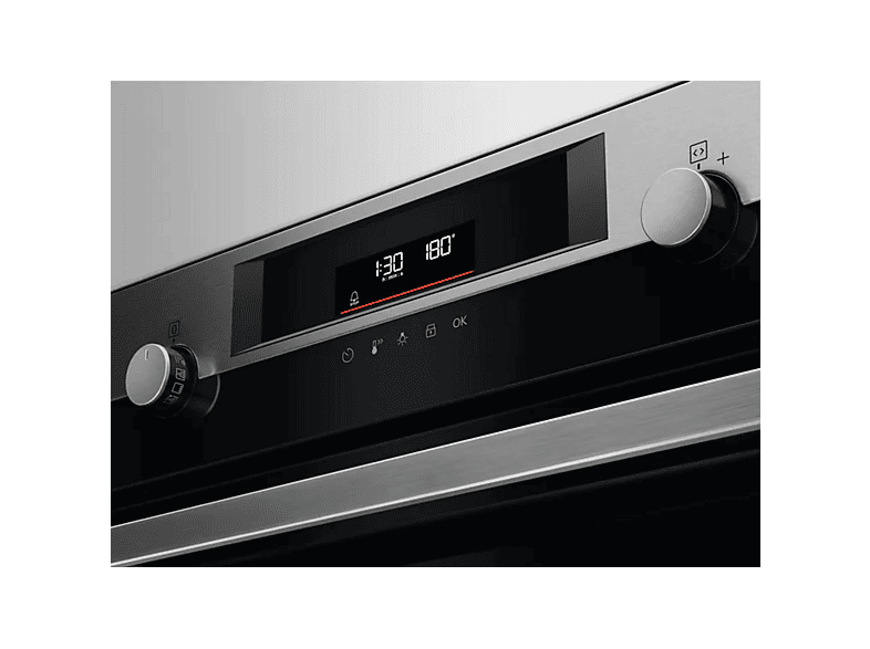 Horno porilítico - AEG BPE53516XM, Integrable, 71 l, 567 mm, Acero Inox