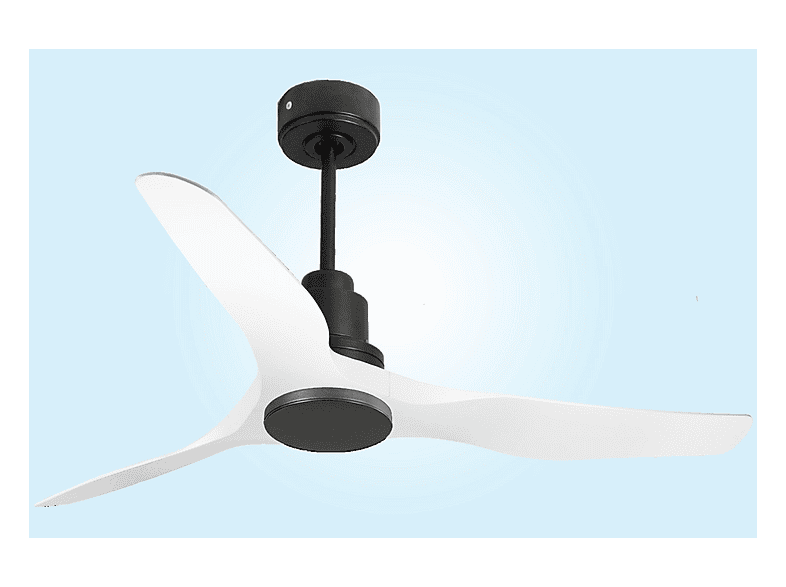 Ventilador de techo - Purline ThassosD127C0464566, 6 velocidades, Negro