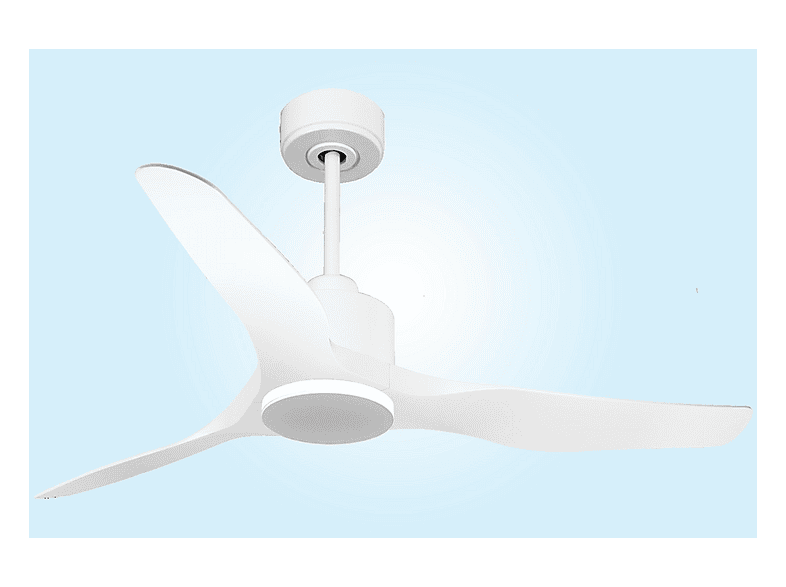 Ventilador de techo - Purline ThassosD127C0364875, 6 velocidades, Blanco