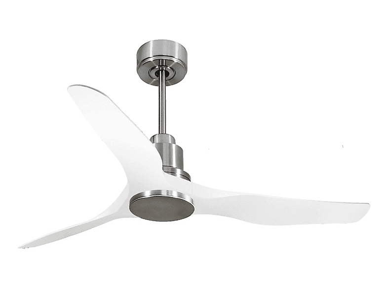 Ventilador de techo - Purline ThassosD127C0464486, 6 velocidades, Plata
