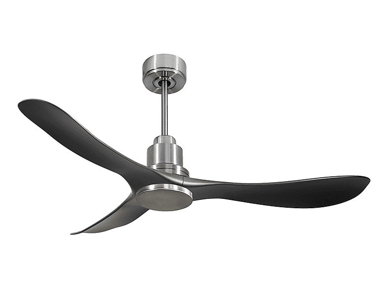 Ventilador de techo - Purline TiomanD132C0466922, 6 velocidades, Plata