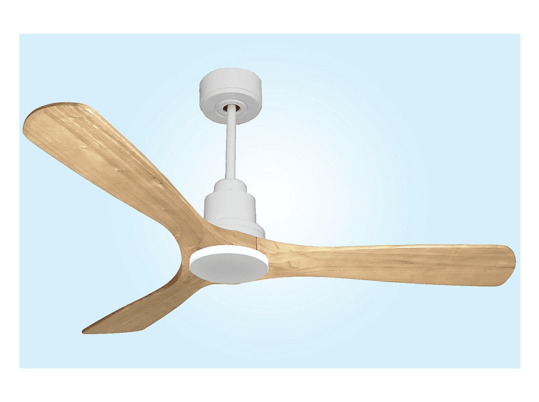 Ventilador de techo - Purline ParosD132C0466716, 6 velocidades, Blanco