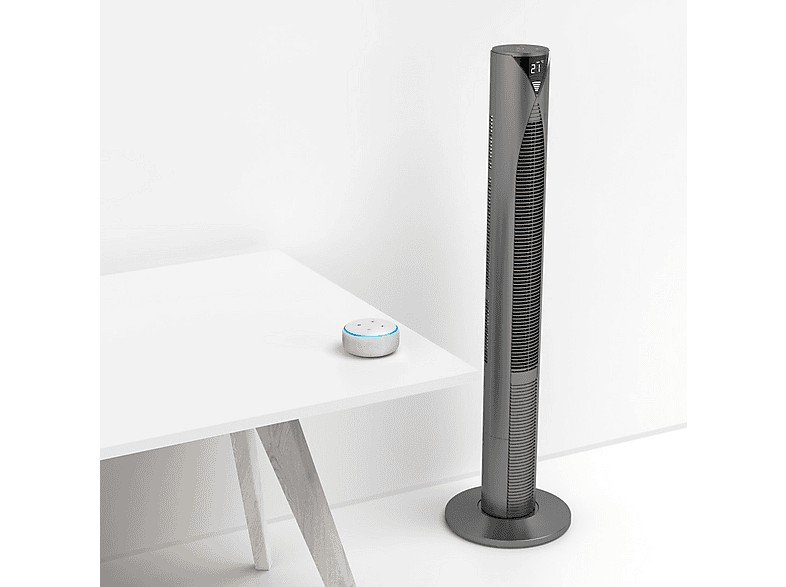 Ventilador de torre - Hama 00176595, 45 W, 3 velocidades, Negro