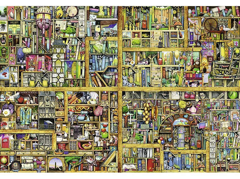 Puzzle - Ravensburger Magic Library, edad recomendada: 14 año(s)