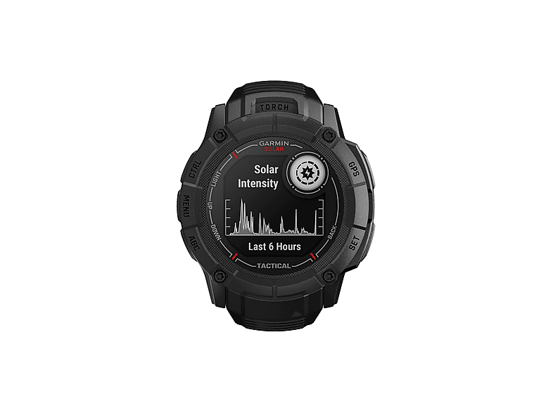 Smartwatch - Garmin Instinct 2X Solar Tactical Edition, Talla única, Polímero, Negro